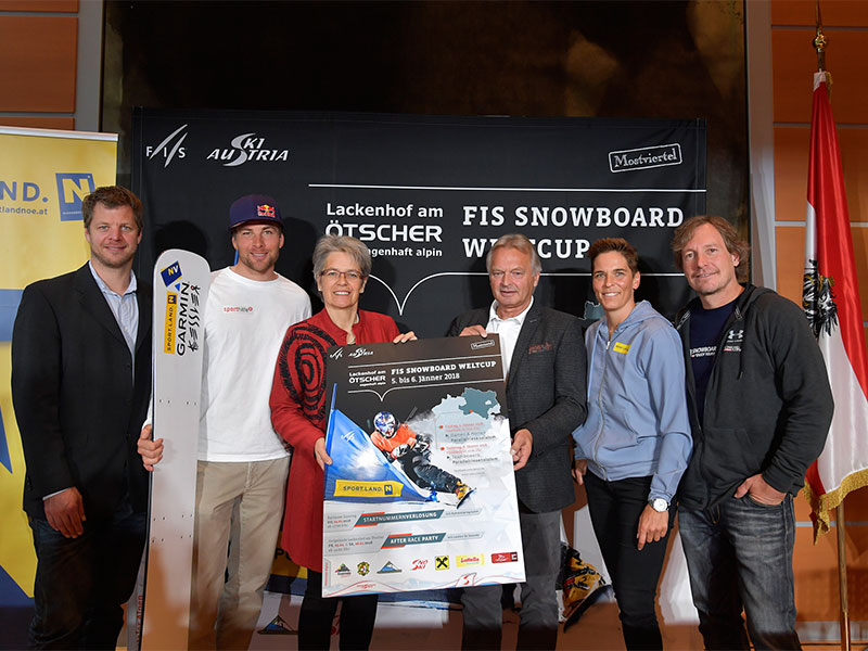 Snowboard Weltcup Lackenhof Ankündigung