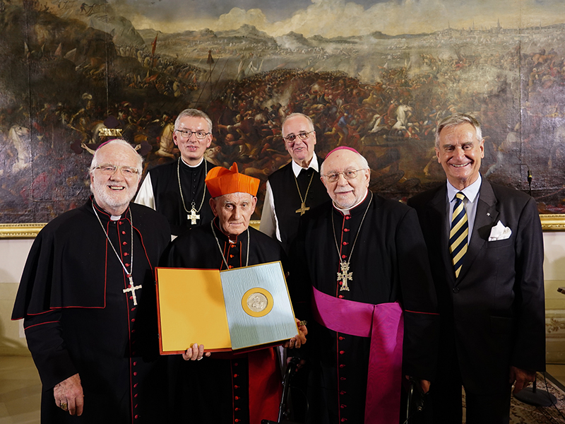 Thomas Morus Preis an Ernest Kardinal Simoni Heiligenkreuz