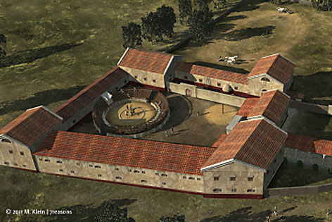 Modell Gladiatorenschule