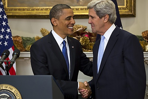 Barack Obama und John Kerry
