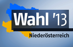 Logo Wahl '13 Niederösterreich