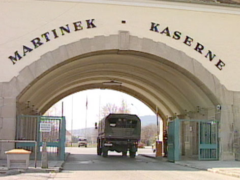 Martinek-Kaserne in Baden