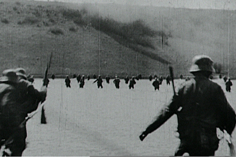 Kampfszene aus Isonzoschlacht