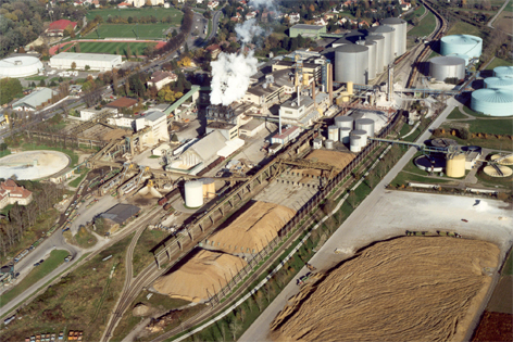 AGRANA-Zuckerfabrik in Tulln