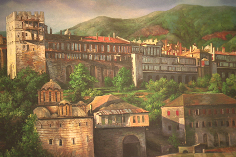 Bild der Ausstellung "Athos"