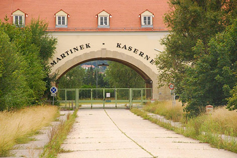 Martinek Kaserne in Baden