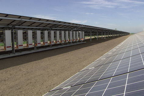 Solarstrom für ÖBB-Zug in Wilfersdorf