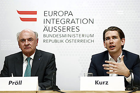 Erwin Pröll und Sebastian Kurz