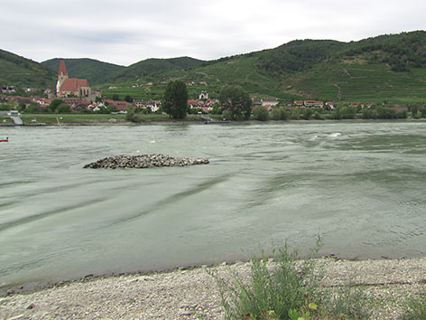 Donau bei Rossatz in der Wachau