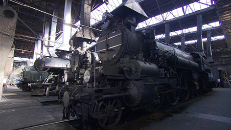 Lokomotiven im Eisenbahnmuseum Strasshof