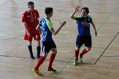 Futsal WM für Schulen Mannschaft von Sankt Pölten