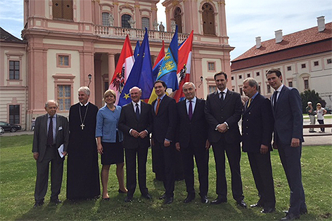 Ehrengäste beim Europa Forum Wachau im Stift Göttweig 2016