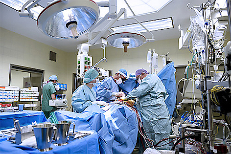 Herzoperation in einem niederösterreichischen Krankenhaus