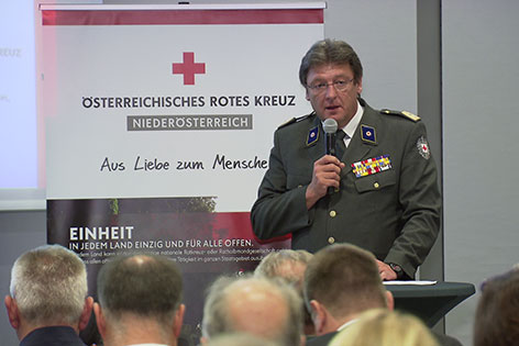 Josef Schmoll Präsident Rotes Kreuz Niederösterreich