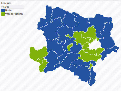 Ergebnis Urnenwahl Niederösterreich