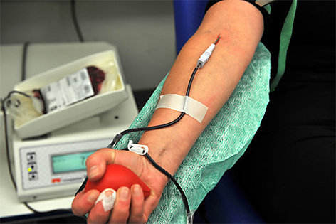 Blutspende Blut spenden