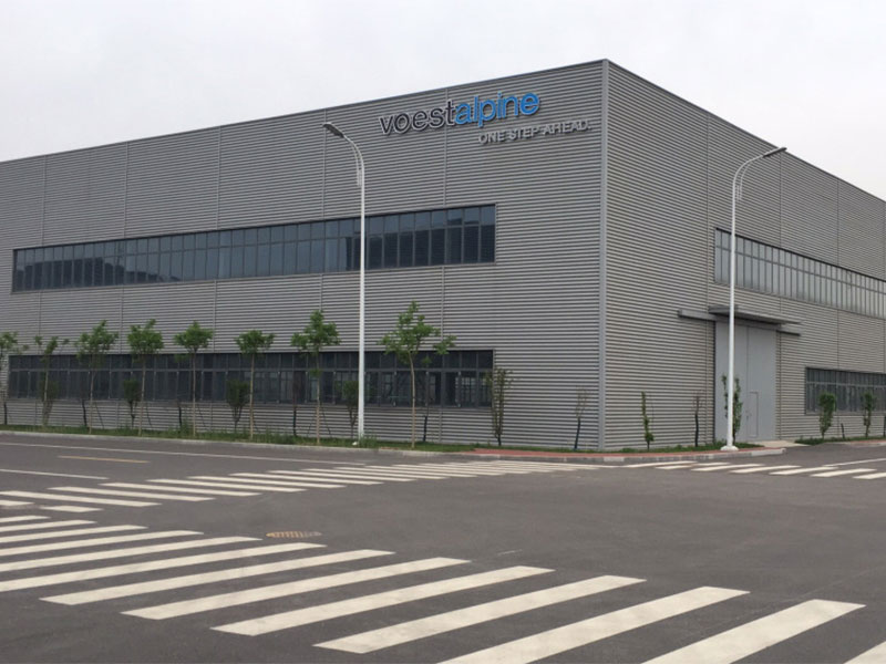 Standort Tianjin China Produktion voestalpine Stahl