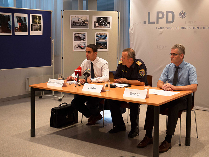 Pressekonferenz Polizei