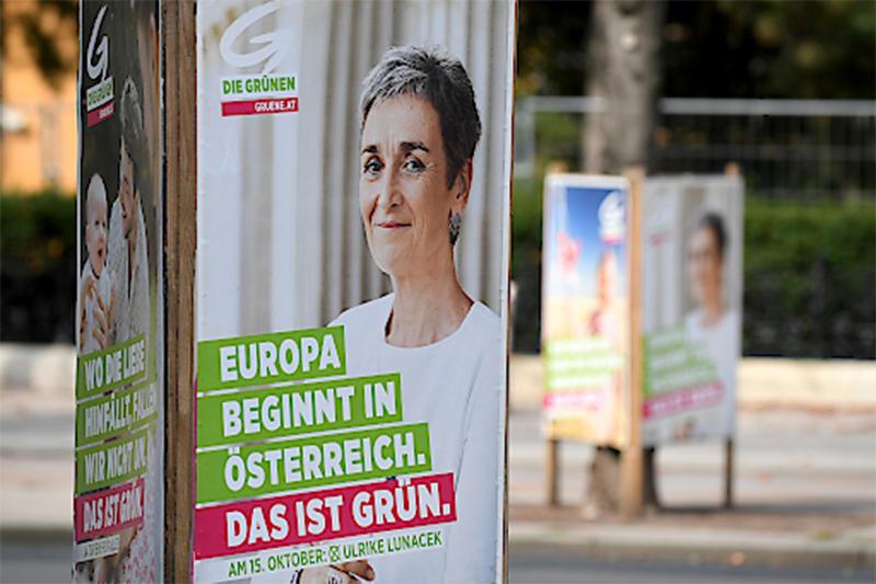 Nationalratswahl 2017 Plakat Grüne