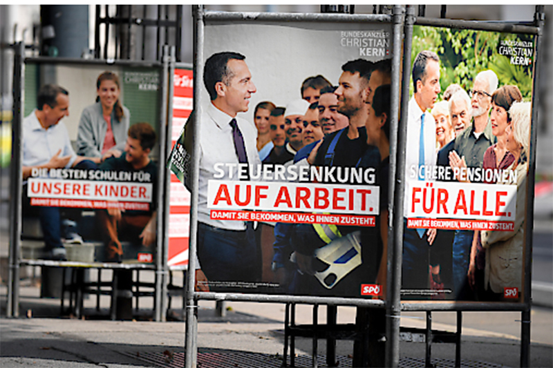 Nationalratswahl 2017 Plakat SPÖ