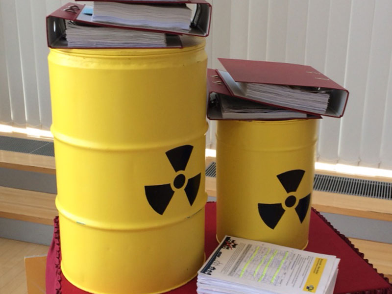 Atomkraft Unterschriften Sammlung Atommüll