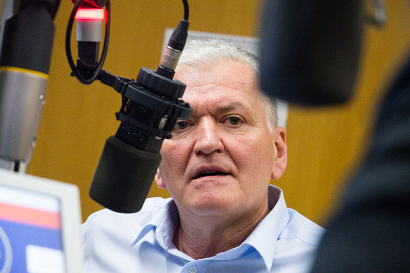 Franz Schnabl im "Radio Niederösterreich Wahlcafé"