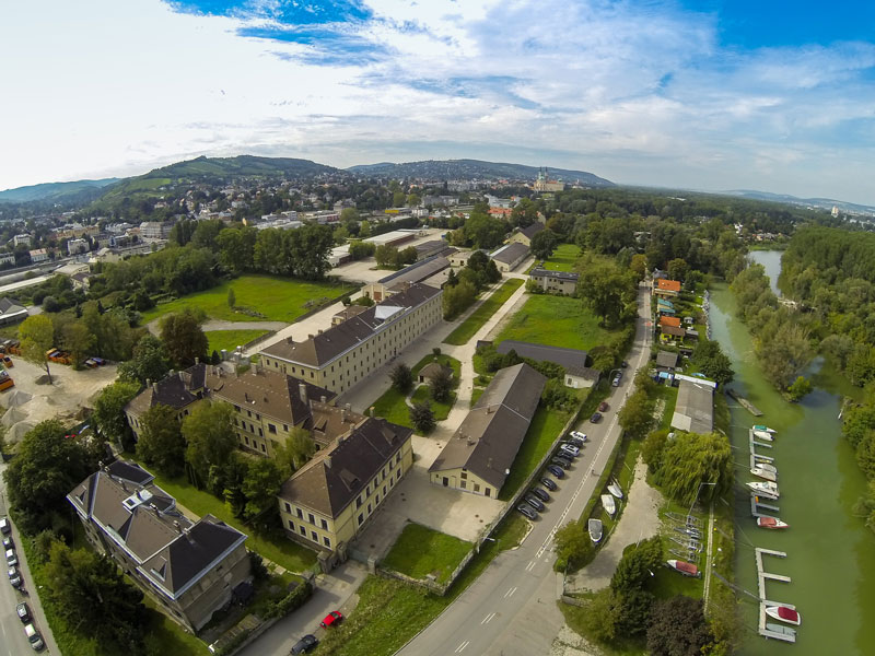 Luftbild Klosterneuburg