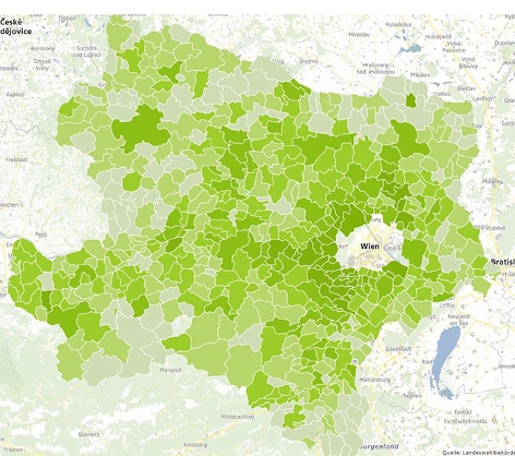 Grafik Landtagswahl Stimmenanteile Grüne