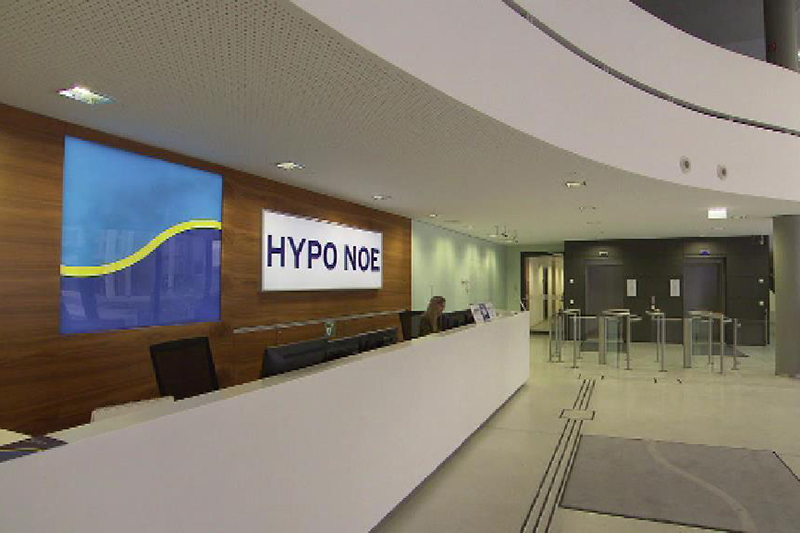 Foyer der Hypo NOE