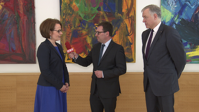 ÖVP Regierung neue Mitglieder Interview
