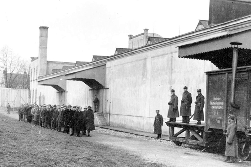 Gefangene Anhaltelager Sankt Pölten 1934