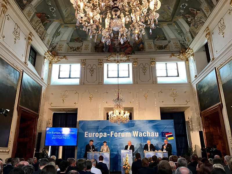 Europa Forum Wachau zweiter Tag Stift Göttweig