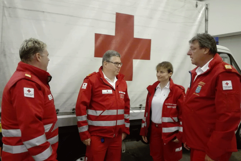 Rotes Kreuz Krisenstab