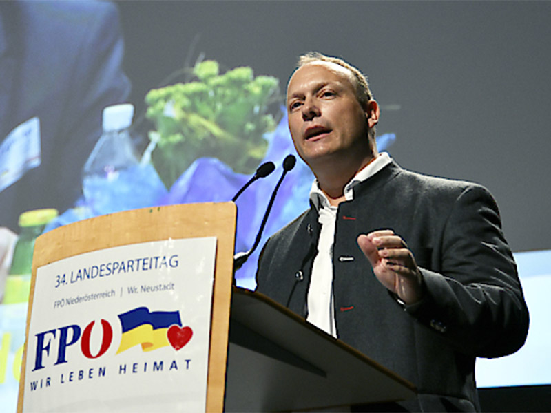 FPÖ Landesparteitag Christian Höbarth