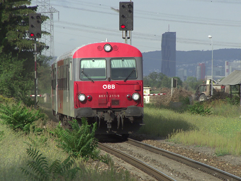 Ostbahn ÖBB Zug