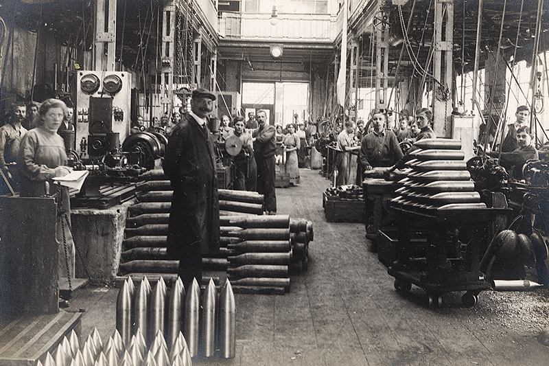 Munitionsfabrik Wöllersdorf 1914 bis 1918