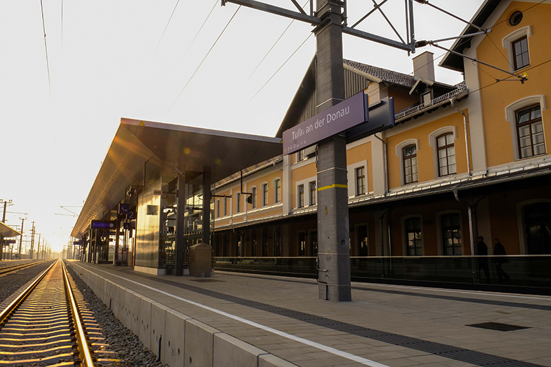 Bahnhof Tulln Sanierung Eröffnung