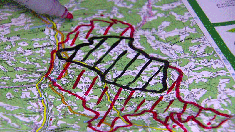 Karte Thomasberg, Edlitz
