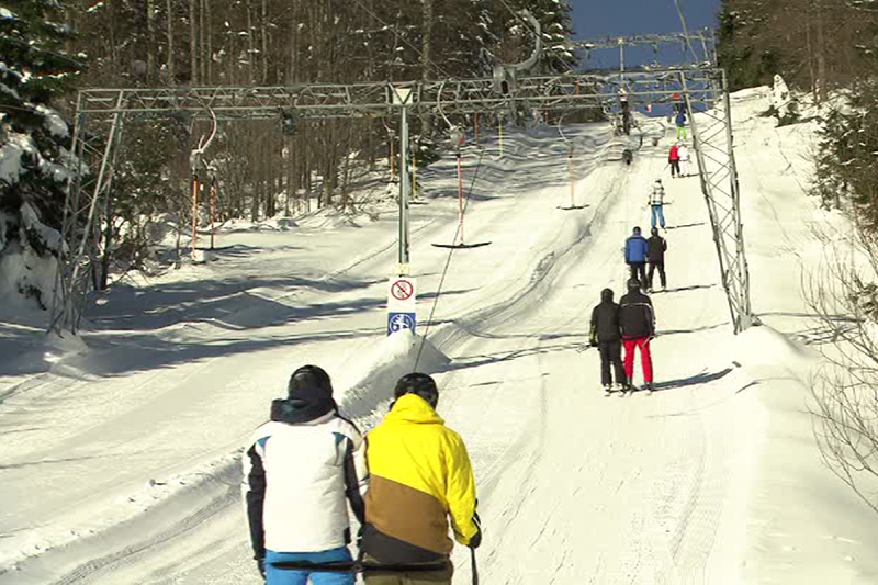 Skigebiete Skifahren Winter Tourismus Unterberg