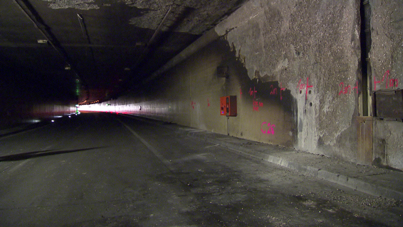 S1 Brand Tunnel Sperre Sanierung Staus