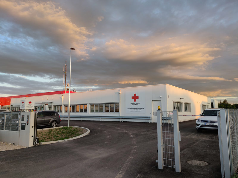 Logistikzentrum des Rotes Kreuzes