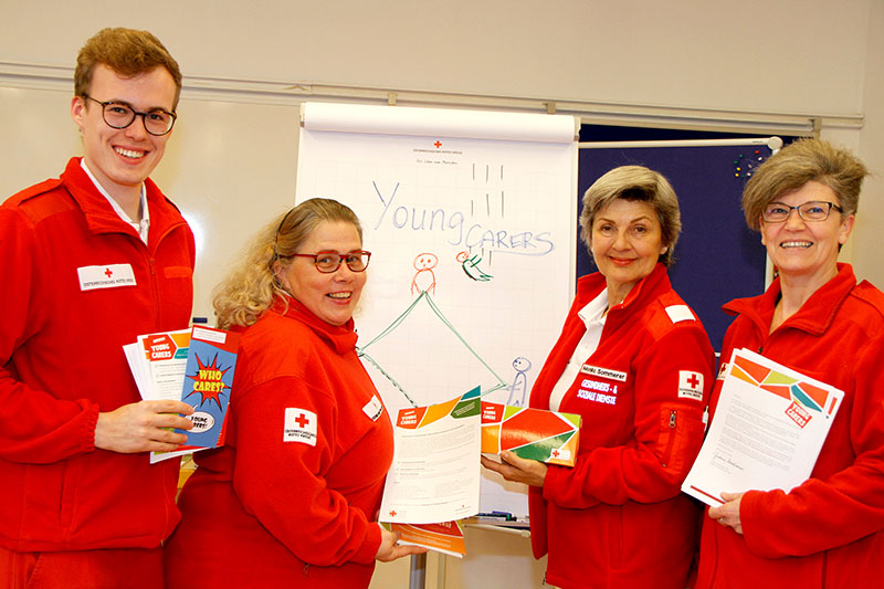Young carers des Roten Kreuzes in Krems