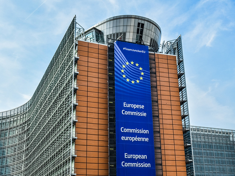 Das Gebäude der EU-Kommission