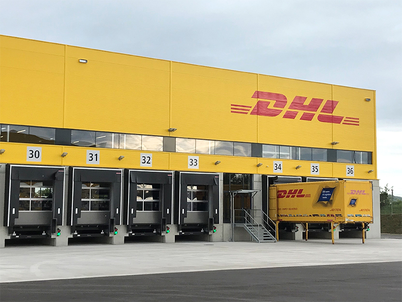 DHL Verladezentrum in Schwechat